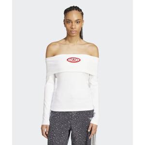 아디다스 오프숄더 탑 - 화이트 KA2691 249493