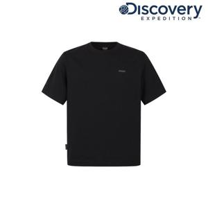 [디스커버리] 유니 세미오버핏 반팔티셔츠 DXRS53063-BKS
