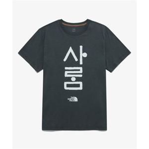 노스페이스 NT7UR54D TNF 한글 반팔 라운드티 6 257100