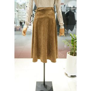 [BCBG][BCBG] 스웨이드 스커트 (B5D9S201) (P003764694)