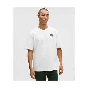 룰루레몬 LULULEMON 헤비웨이트 코튼 저지 티셔츠 *그래픽 WHT LM3GNLS-0002 361957