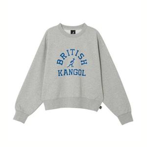 캉골 우먼스 플레이 로고 스웨트셔츠 1776 멜란지그레이 (KREWRT17760) 379351