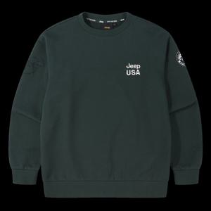 [지프]남녀공용  USA 맨투맨 티셔츠 JR1TSU812