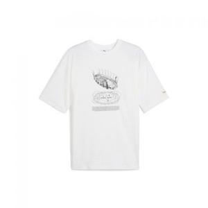 푸마 X 해리포터 오버사이즈 그래픽 티 - 화이트 630092-02 367002