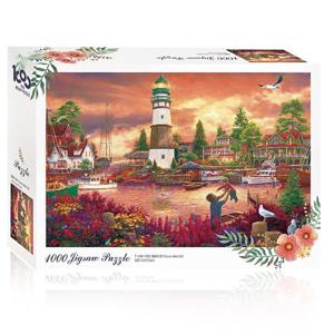 [하비스]직소퍼즐 명화 풍경 행복의 휴가 1000피스 T-A10-1005