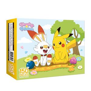 [하비스]직소퍼즐 포켓몬스터 피카츄와 염버니 150피스