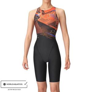 [리디아넬]아레나 여자 선수용 5부 반전신 수영복 Z59781 경기용