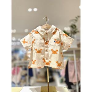 블루독베이비 10 26SS (BE) 오션프렌즈반팔셔츠 (4631432202)