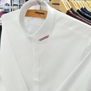 [레노마셔츠]슬림핏/폴리 스판 긴소매 와이셔츠 RPSSL1501 WH_US