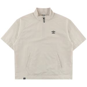 엄브로 클래식 반팔 스탠넥 아노락 UR124CWT31BGY1