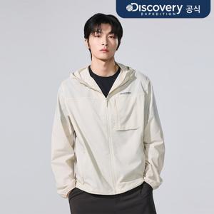 [디스커버리] 남성 프레시벤트2.0 UV 후드챙 자켓 (D/IVORY)  DMWJ7M063-IVD