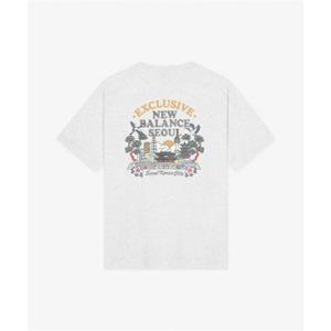 뉴발란스 NBNEG2A053 UNI NB 서울 랜드마크 반팔티 (LIGHT GRAY) NBNEG2A053_16 400871