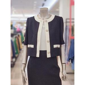 미니멈 세이브존03 트위드 크롭 자켓 AQMZBGWJ4990A