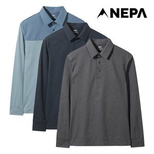 네파 남성 시타 긴팔 폴로 티셔츠 7M15260