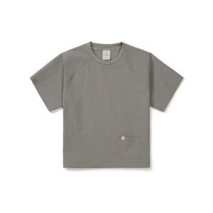 스노우피크 SNOWPEAK APPAREL 루트 여성 포켓 반팔 티셔츠 (S26MWRTS61) Vintage Gray S26MWRTS61VY 403474