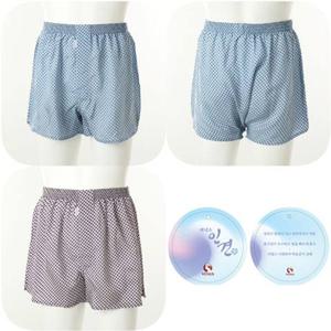 [비너스] 26SS(2종합배송)시원한 촉감의 인견트렁크 VMP1966D-BU-VI