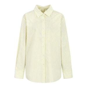 [JJ JIGOTT][JJ지고트]백 버튼 스트라이프 블라우스 GP4A0BLR21_