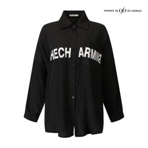 나인식스뉴욕  영문 프린팅 셔츠 (NQ3SH001M0)