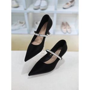 [코디엘루]메리제인 비즈장식 여성 힐 펌프스 7cm CDSP501283-1
