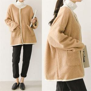 [강물처럼]위쉬몰 HG 배색포근기모포켓집업(B179H010) 빅사이즈