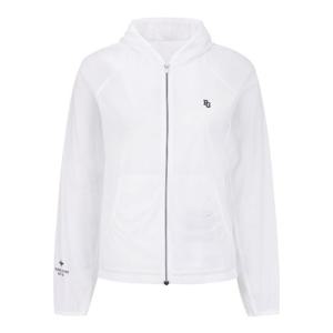 M 파리게이츠골프자켓 NQC 521E2JP501_WH 여성 로고 솔리드 시어 점퍼