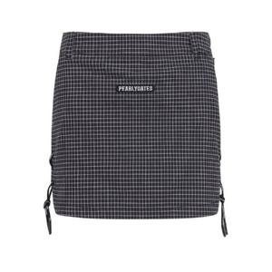M 파리게이츠골프스커트 NQC 521D2PC702_BK 여성 백밴딩 체크 스트링 큐롯 스커트