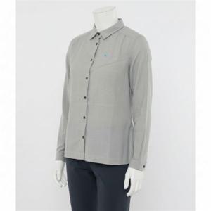 클라터뮤젠 헬하임 LS 셔츠 우먼 스모크그레이-클레이 10170-880 372528