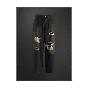 에잇세컨즈 8SECONDS [PROJECT(888)] 디스트로이드 데님 팬츠 블랙 (454221CP35) 454221CP35 405044