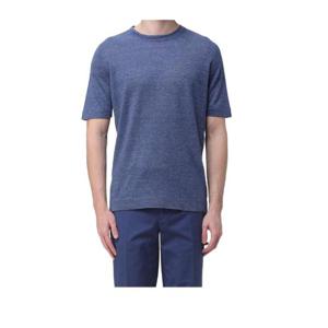 26SS 브루넬로 쿠치넬리 블루 linen blend 스웨터 M2L00340C7860 TP574024335