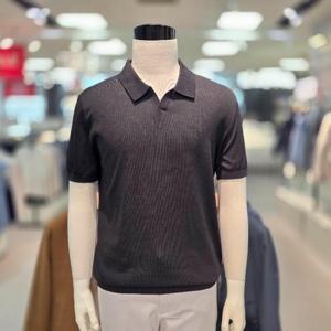 트레몰로 HC05 남성 트레몰로 카라 반팔 니트 티 TRNBS6M062401