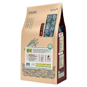 럭셔리발란스 소프트플러스 참좋은 황태사료 소고기 3kg, 1개