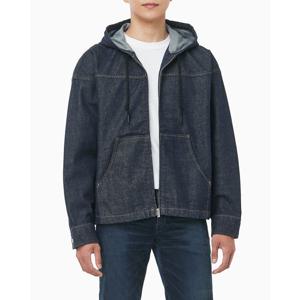 남성 린스 데님 집업 후디 자켓(4RD715G)