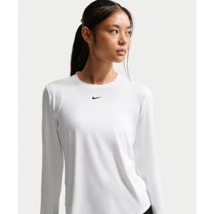 나이키 NIKE 원 클래식 드라이 핏 긴소매 탑 W - 화이트 블랙 FN2802-102 409342