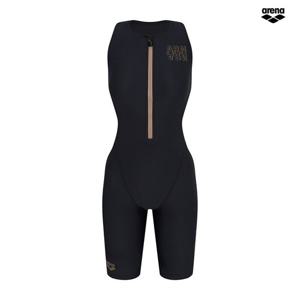 아레나 여자 성인 브랑쉬 4부 반신 클로즈백  A4BL1LH12 BLK