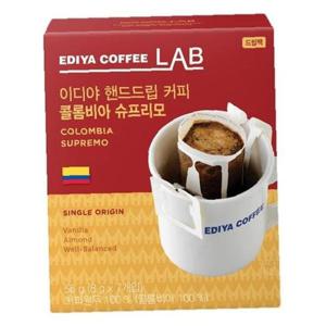 이디야 핸드드립 커피(콜롬비아슈프리모/8gx7T)