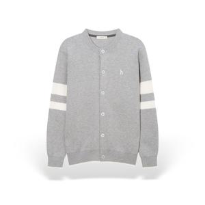 헤지스 남성 라인배색 버튼 가디건 HZSW5A203G2 HZSW5A203