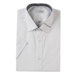 듀퐁셔츠 25년 SS 신상 슬림핏 구김적은 스트레치 솔리드 반팔셔츠 -SE5MM21HS306SWH(화이트) SE5MM21HS306