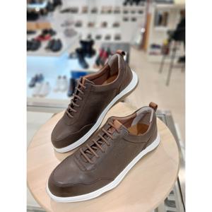 금강 구두 금강제화 랜드로바 캐주얼 경량 남성 스니커즈 LANOXH4130MF6 카키브라운 LANOXH4130MF6