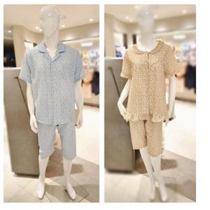 비너스 란제리 비너스  쿨 지지미 남 여 파자마 VPA4534W VPA45340000