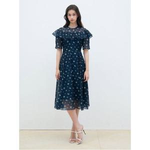 [제이제이 지고트]플로럴 프릴 플레어 원피스 GR5A0OP501