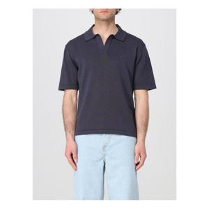 라프리마 메종키츠네 볼드 폭스 헤드 자수 니트 폴로 OM00205KT1135 0076