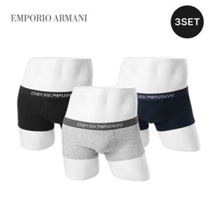 엠포리오 아르마니 남자 드로즈 남성 코튼 팬티 610 3장 세트