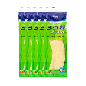 크린 고무장갑 미니(5개)