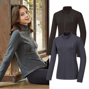 콜핑 트레이닝 기모 운동복 여자 겨울 집업 자켓