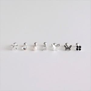 [폭스타일] 실버925 데일리 피어싱 7종