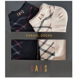 [백화점][닥스(양말)]CT22458 숙녀 체크스니커즈 2족세트