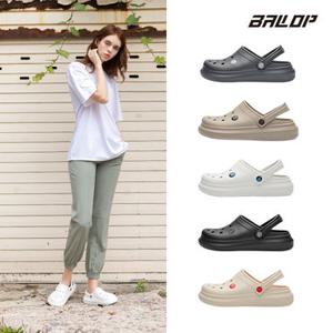 밸롭 컨비니언트 샌들 클로그 가볍고 푹신한 키높이 슬리퍼