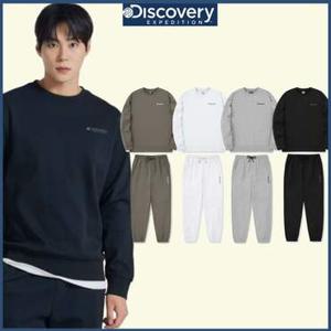 [백화점]디스커버리 할인 남성 니트 에센셜 맨투맨/조거팬츠 트레이닝세트 DXTR29044,DMTP27044 DONGTAN