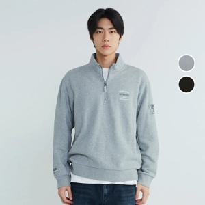 [버커루]남녀공용 기모 반집업 맨투맨 티셔츠 B234Z1030P