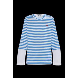 25FW 꼼데가르송 T 셔츠 with 롱 sleeves AXT320F1 TP565519504